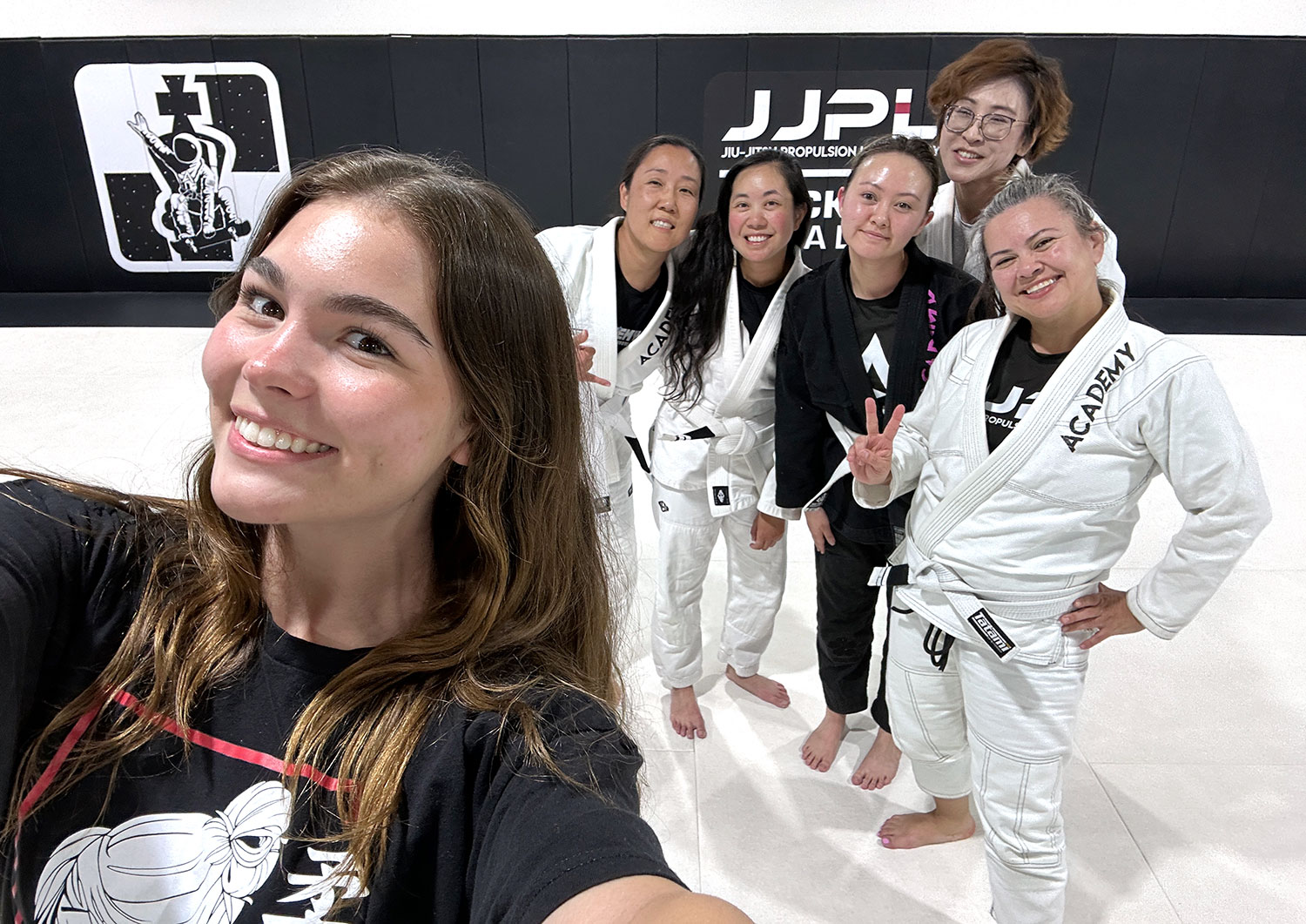 Women training at Academy Yorba Linda