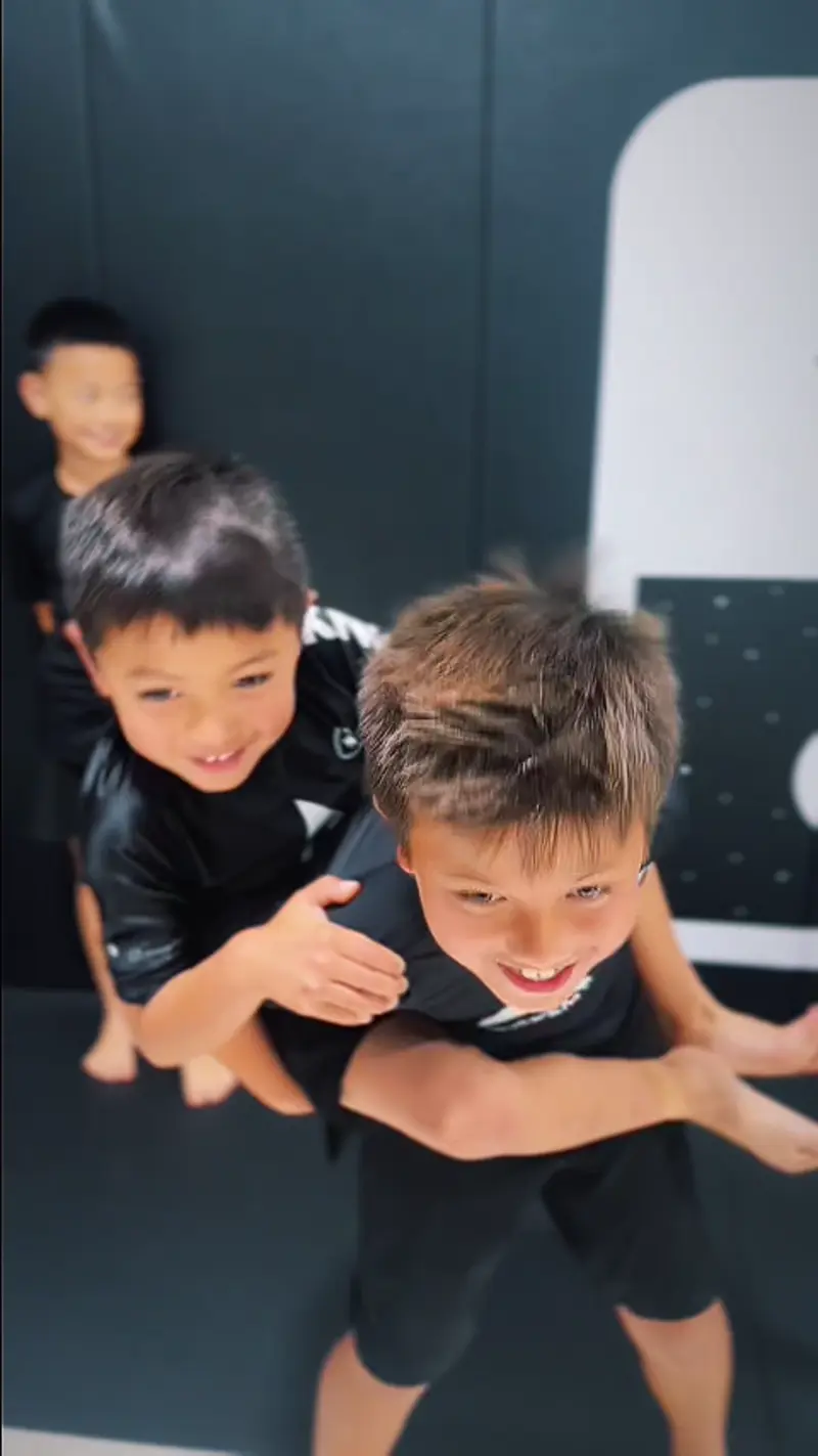 Kids Brazilian Jiu-Jitsu class at Academy Jiu-Jitsu Yorba Linda