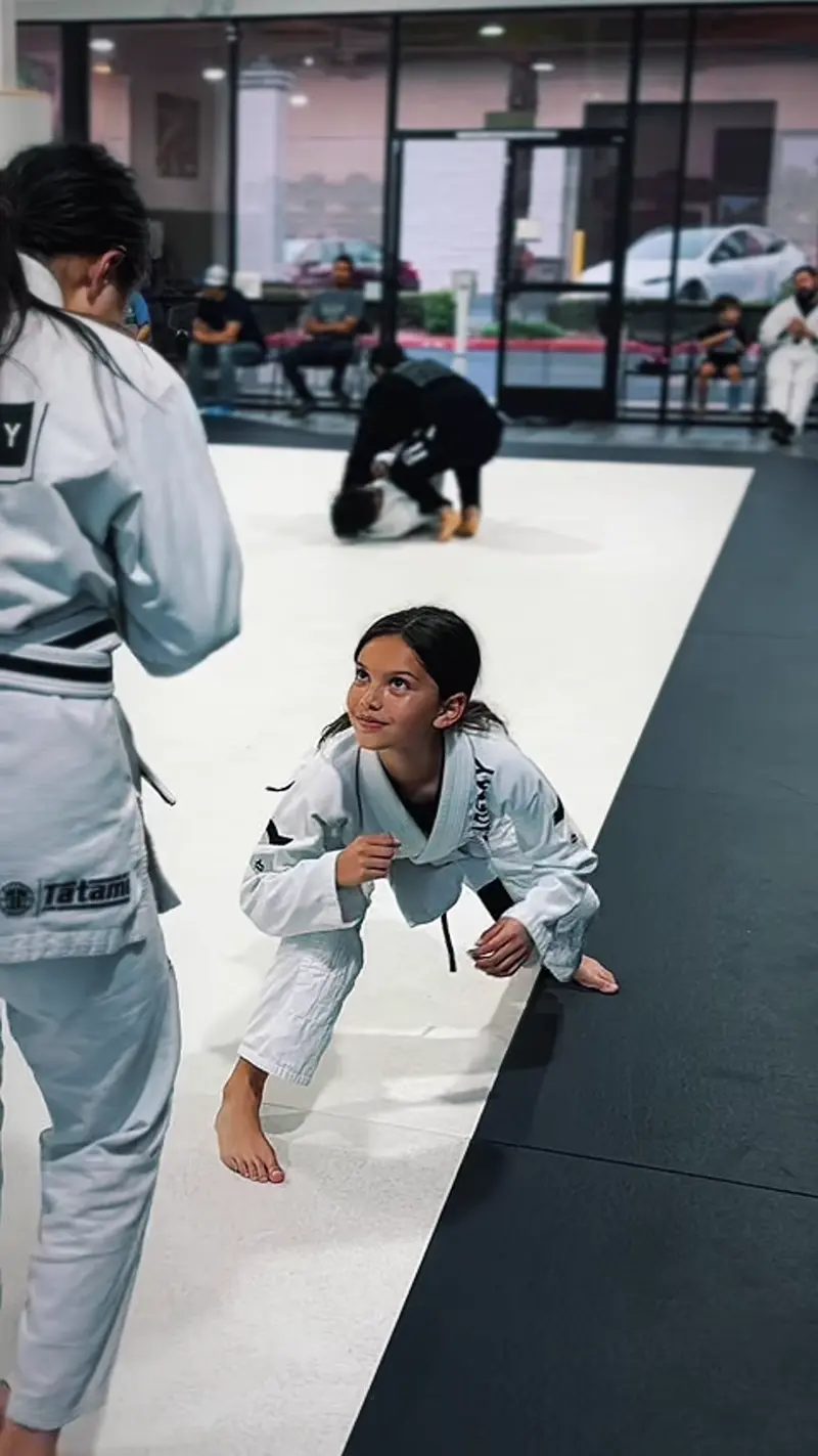 Youth Brazilian Jiu-Jitsu class at Academy Jiu-Jitsu Yorba Linda